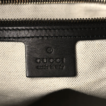 Gucci Monogram Margaux Calfskin Medium Emily Hobo Beige Ebony Cocoa 6 of 9