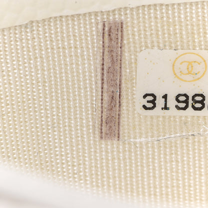 Chanel Caviar Quilted Card Holder White 8 of 9