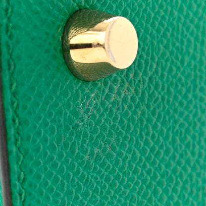 Hermes Epsom Kelly Sellier 25 Vert Jade 11 of 12