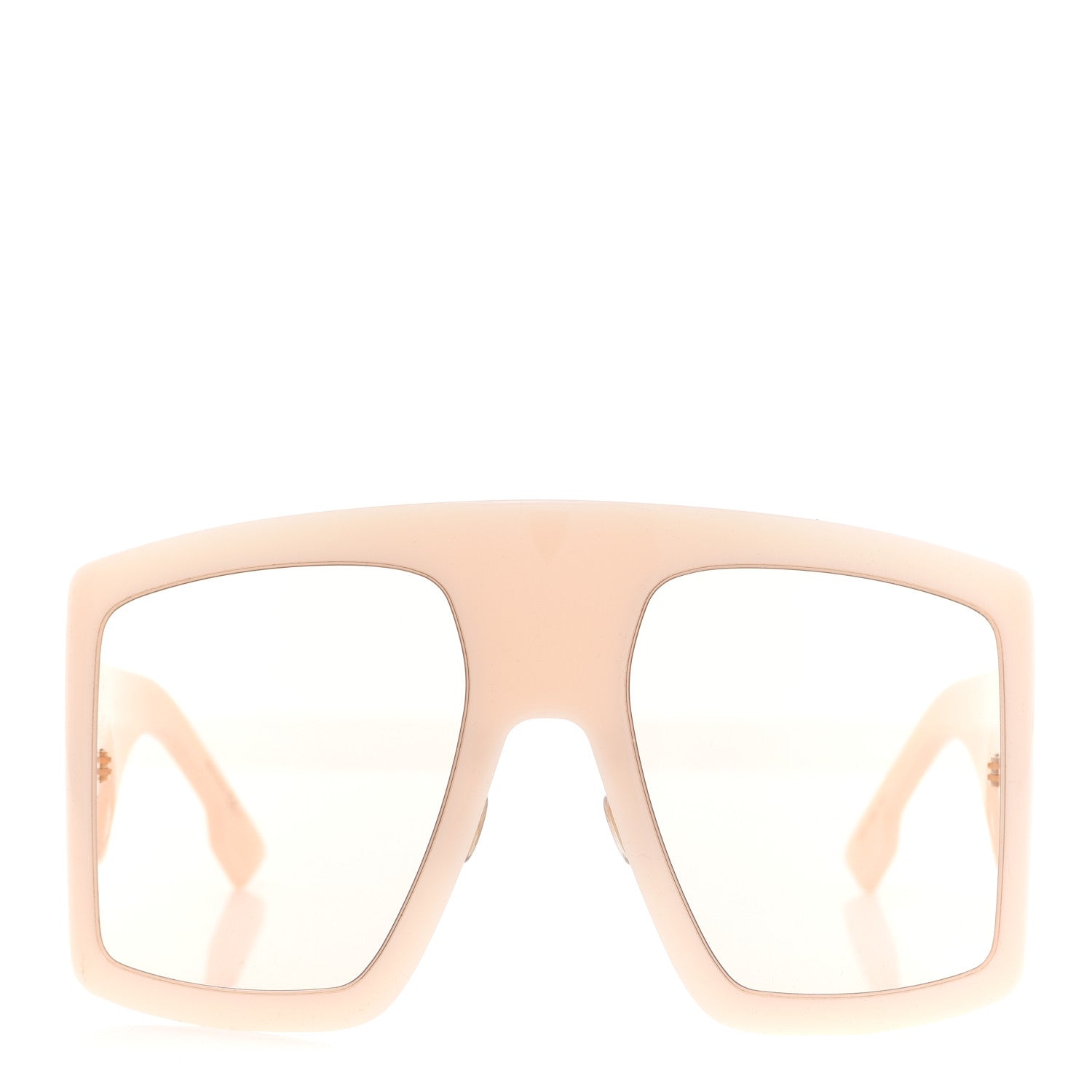 Christian Dior Acetate DiorSo Light 1 Shield Sunglasses Ivory 2 of 9