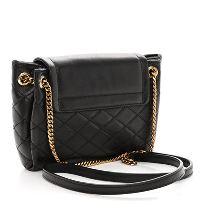 Saint Laurent Lambskin Quilted Monogram Mini Nolita Black 3 of 9