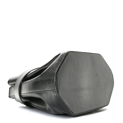 Louis Vuitton Epi Sac D'Epaule Black 4 of 10