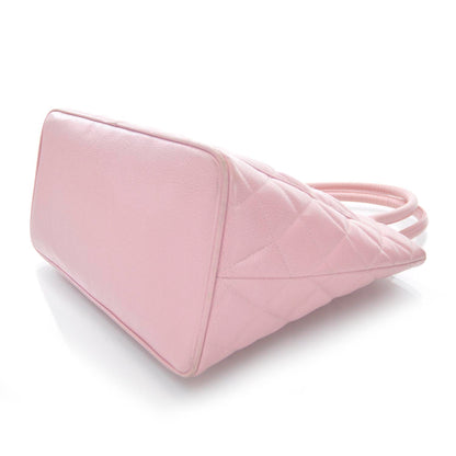 Chanel Caviar Medallion Tote Pink 4 of 8