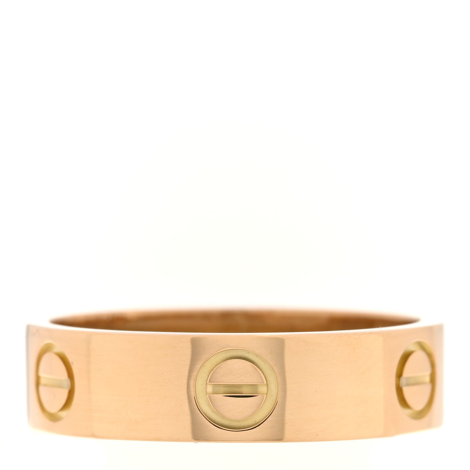 Cartier 18K Yellow Gold 5.5mm LOVE Ring 57 8 3 of 4