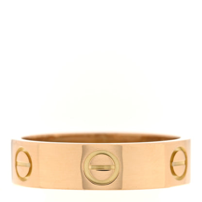 Cartier 18K Yellow Gold 5.5mm LOVE Ring 57 8 3 of 4