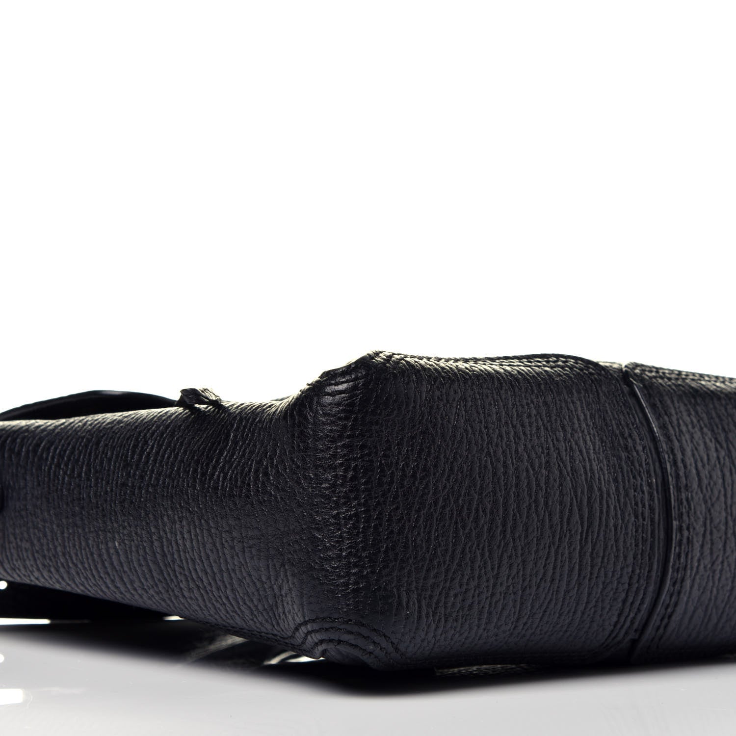 3.1 Phillip Lim Textured Calfskin Mini Pashli Satchel Black 9 of 10
