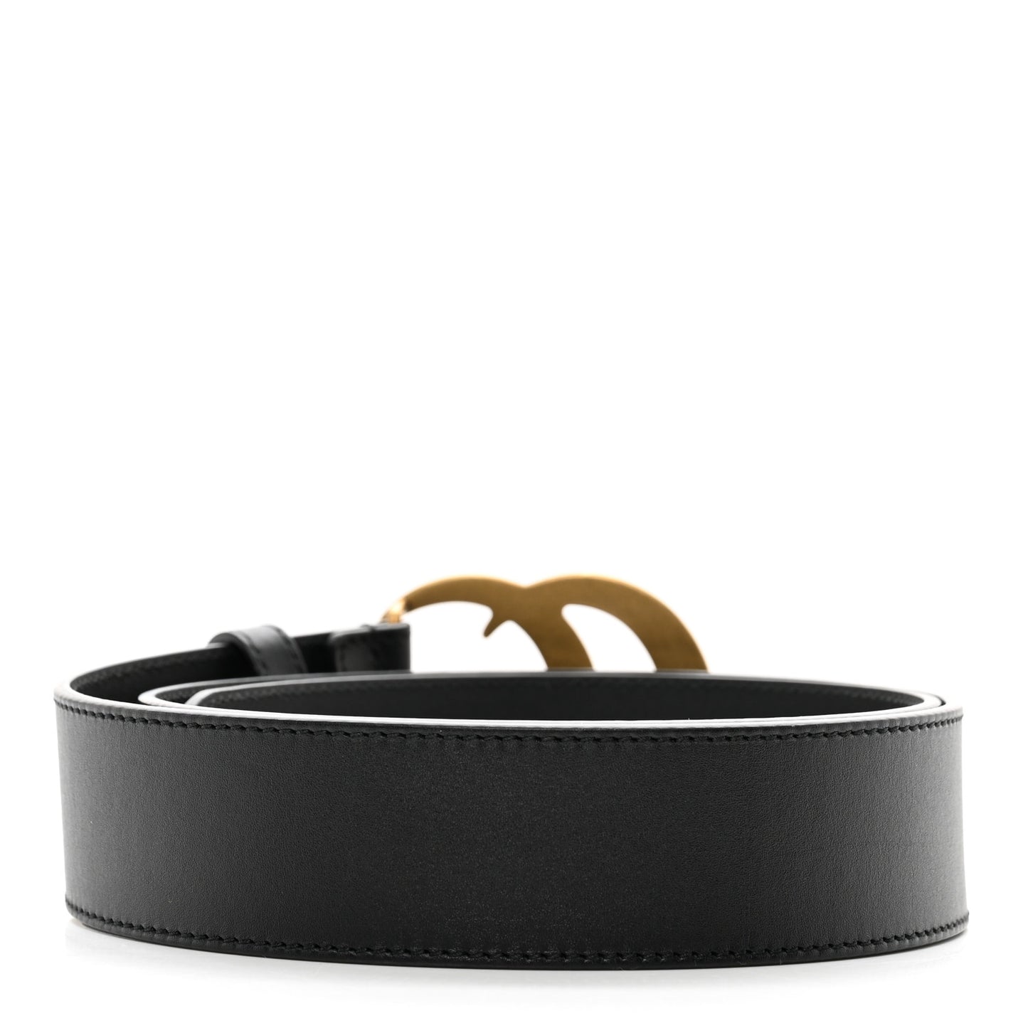 Calfskin Double G 40mm Belt 85 34 Black