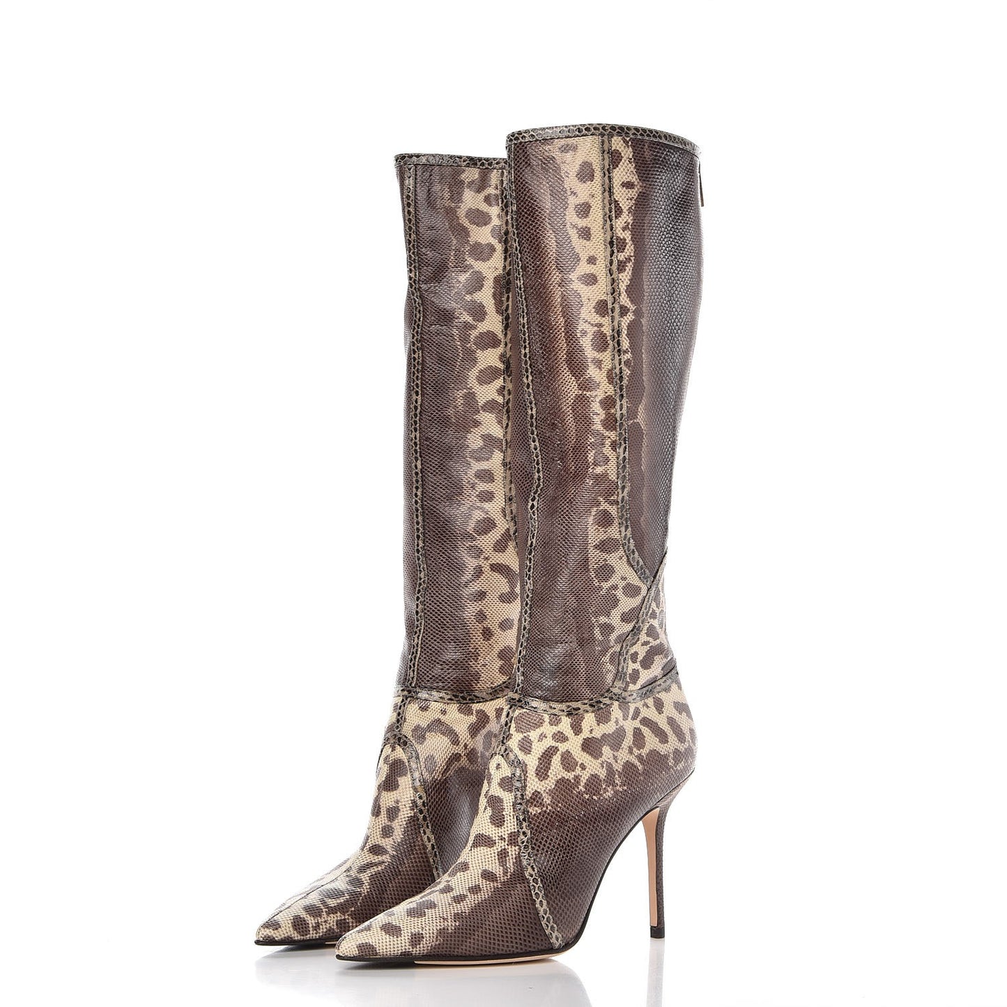 Karung Million Knee High Pointed Toe Boots 38.5