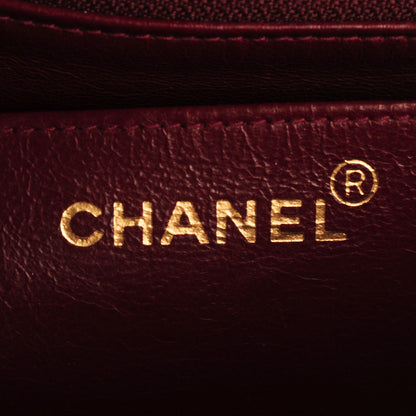Chanel Lambskin Vertical Quilt Jumbo Flap Black 11 of 11