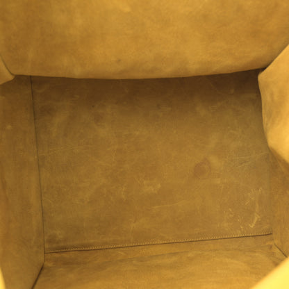 Celine Grained Calfskin Medium Phantom Luggage Yellow 5 of 15
