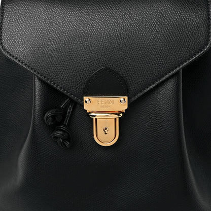 Fendi Vitello Cruise F is Fendi Drawstring Backpack Black 8 of 14