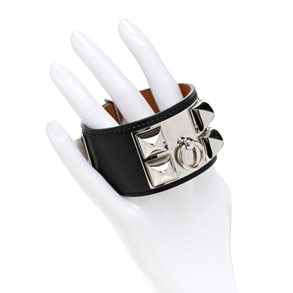 Hermes Chamonix Collier de Chien CDC Bracelet T3 Black 2 of 6