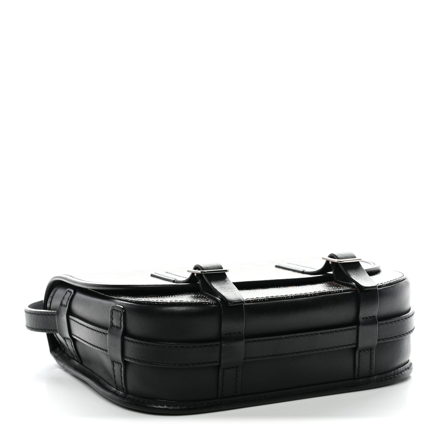 Goyard Goyardine Belvedere PM Messenger Bag Black 1822694