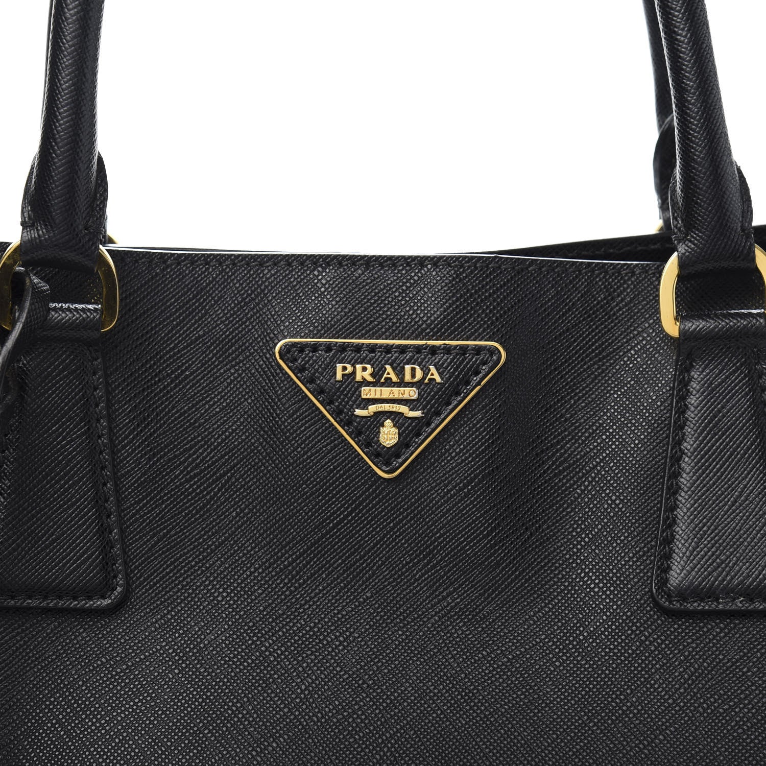 Prada Saffiano Lux Large Tote Black 12 of 12