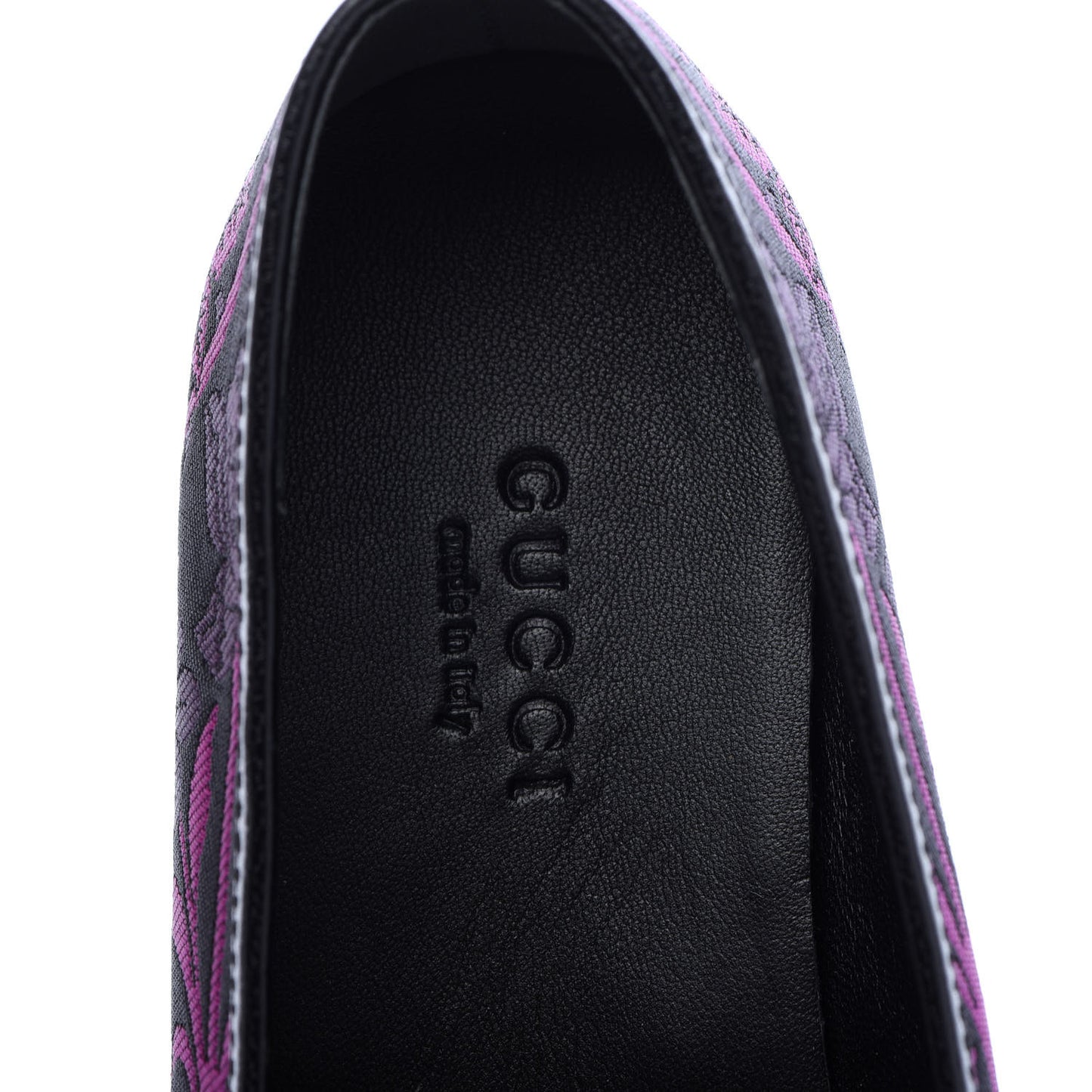 Floral Jacquard Womens Horsebit Jordaan Loafers 37 Black Begonia