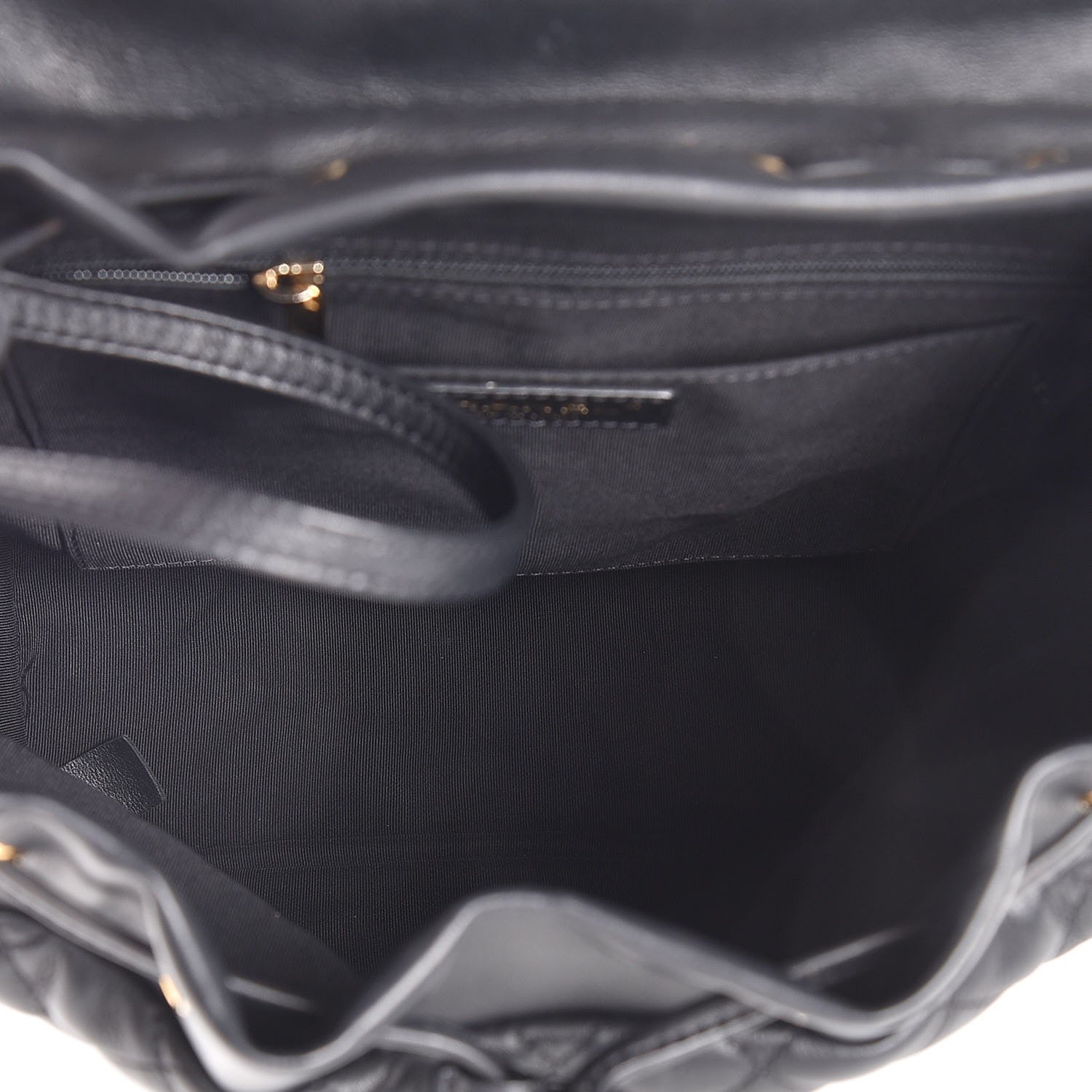 Chanel Calfskin Quilted Large Urban Spirit Backpack Black 5 of 7