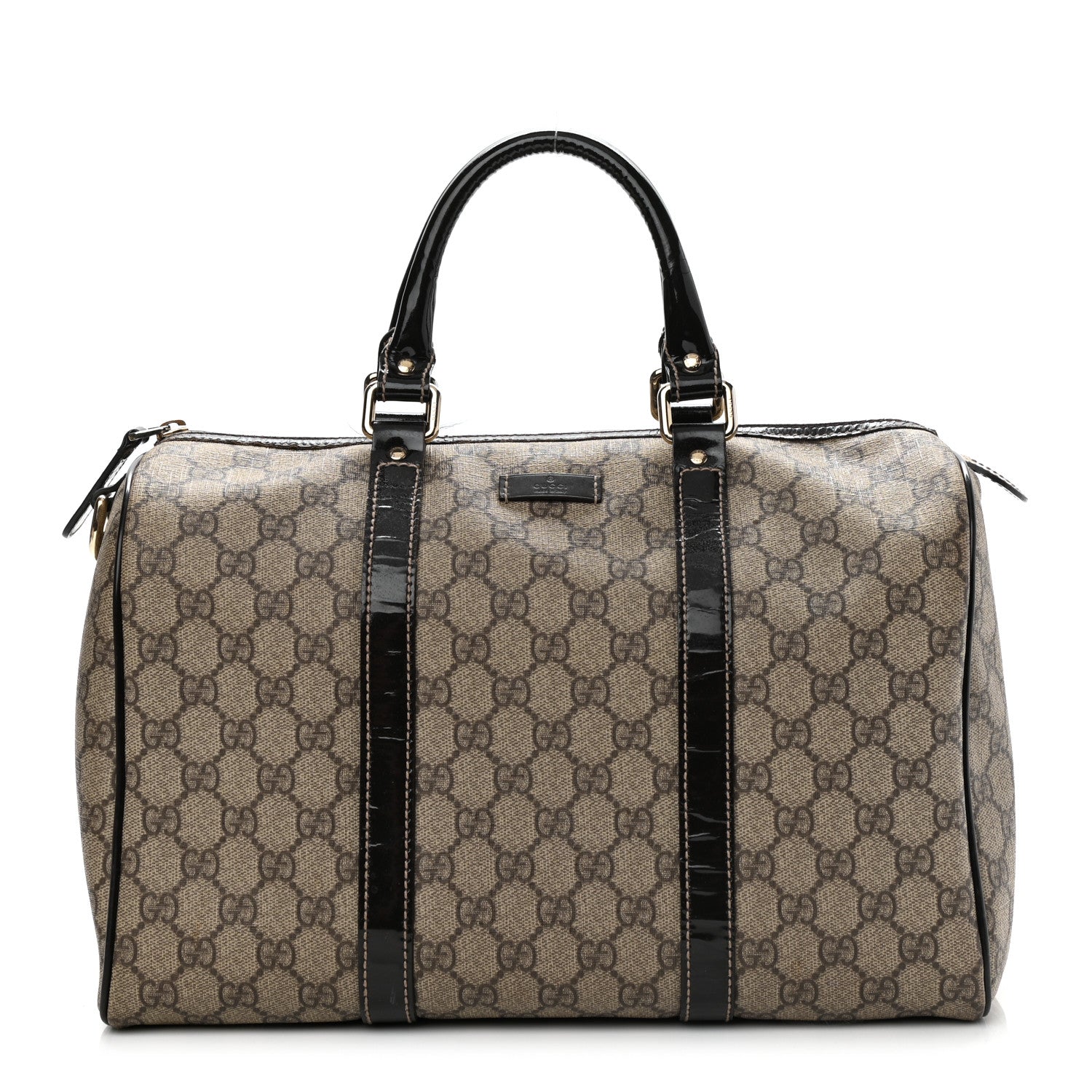 Gucci GG Plus Monogram Medium Joy Boston Dark Brown 1 of 18