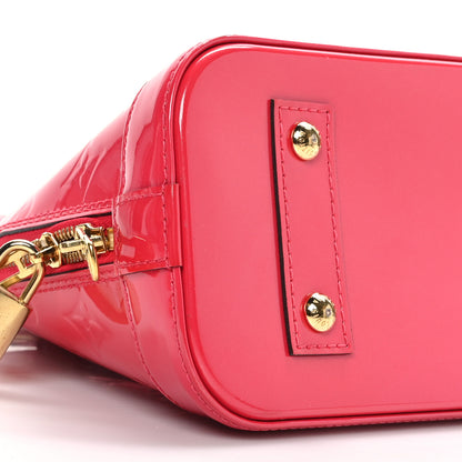 Louis Vuitton Vernis Alma BB Rose Indien 7 of 9