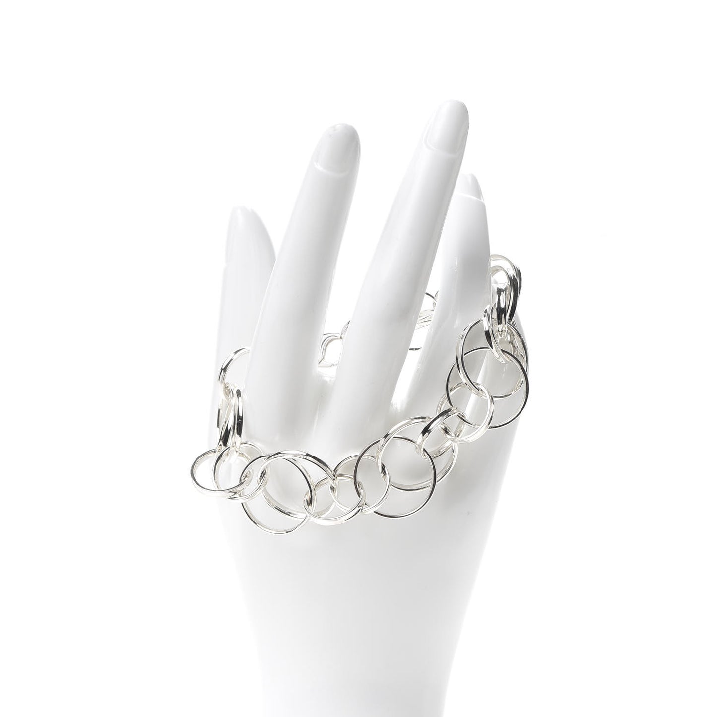 Sterling Silver 1837 Interlocking Circles Bracelet