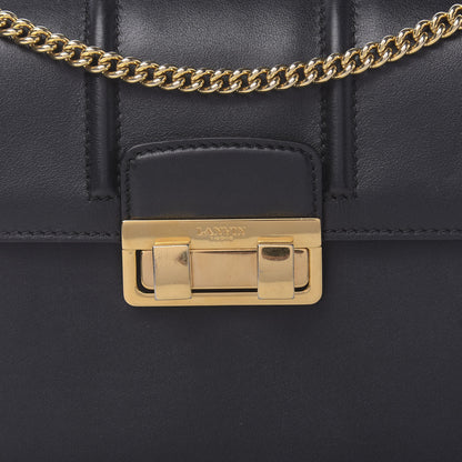 Lanvin Smooth Calfskin Small Jiji Shoulder Bag Black 9 of 9