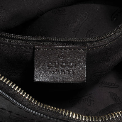 Gucci Guccissima Medium Sukey Hobo Dark Brown 9 of 11