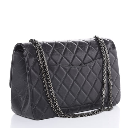 Chanel Aged Calfskin Quilted 2.55 Reissue 227 Flap Grey 3 of 14