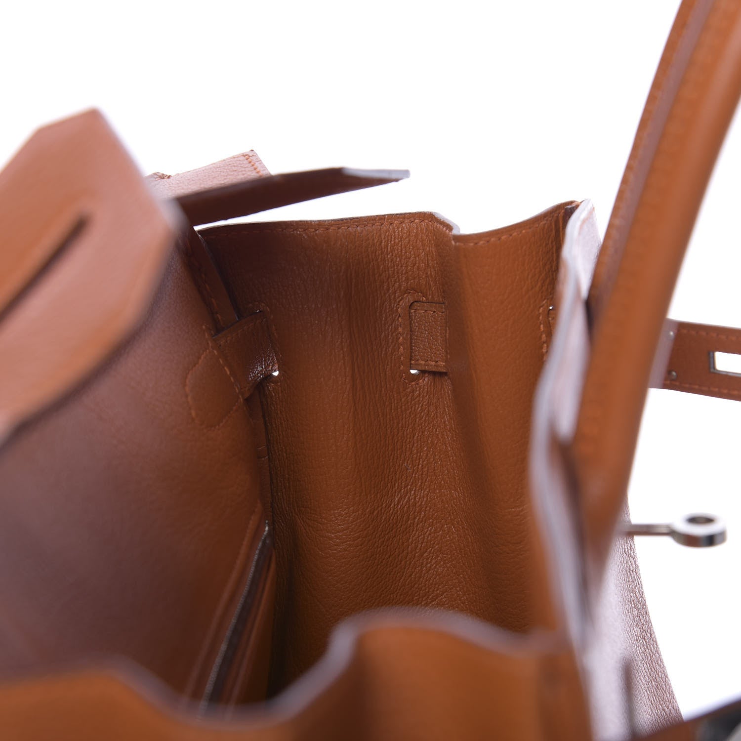 Hermes Chevre Birkin 30 Potiron 12 of 37