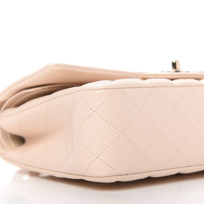 Chanel Caviar Quilted Medium Double Flap Light Beige 6 of 11
