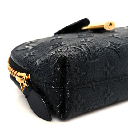 Louis Vuitton Embossed Monogram Midnight LV Moon Pochette Black 9 of 10