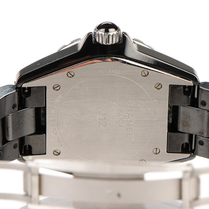 Chanel Stainless Steel Ceramic 38mm J12 Automatic Watch Black 7 of 7