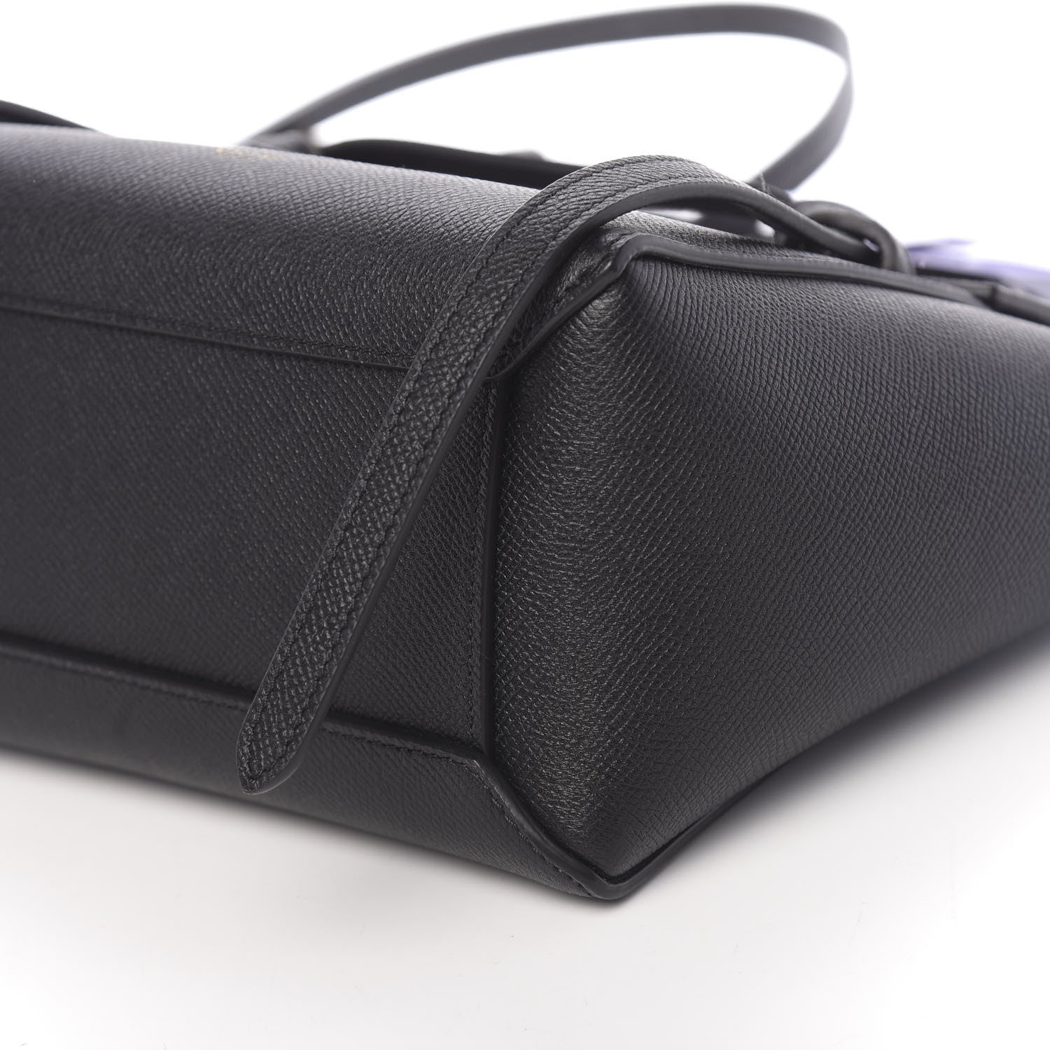 Celine Grained Calfskin Nano Belt Bag Black 10 of 10