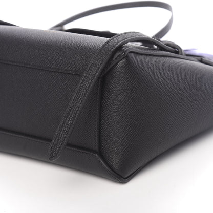 Celine Grained Calfskin Nano Belt Bag Black 10 of 10