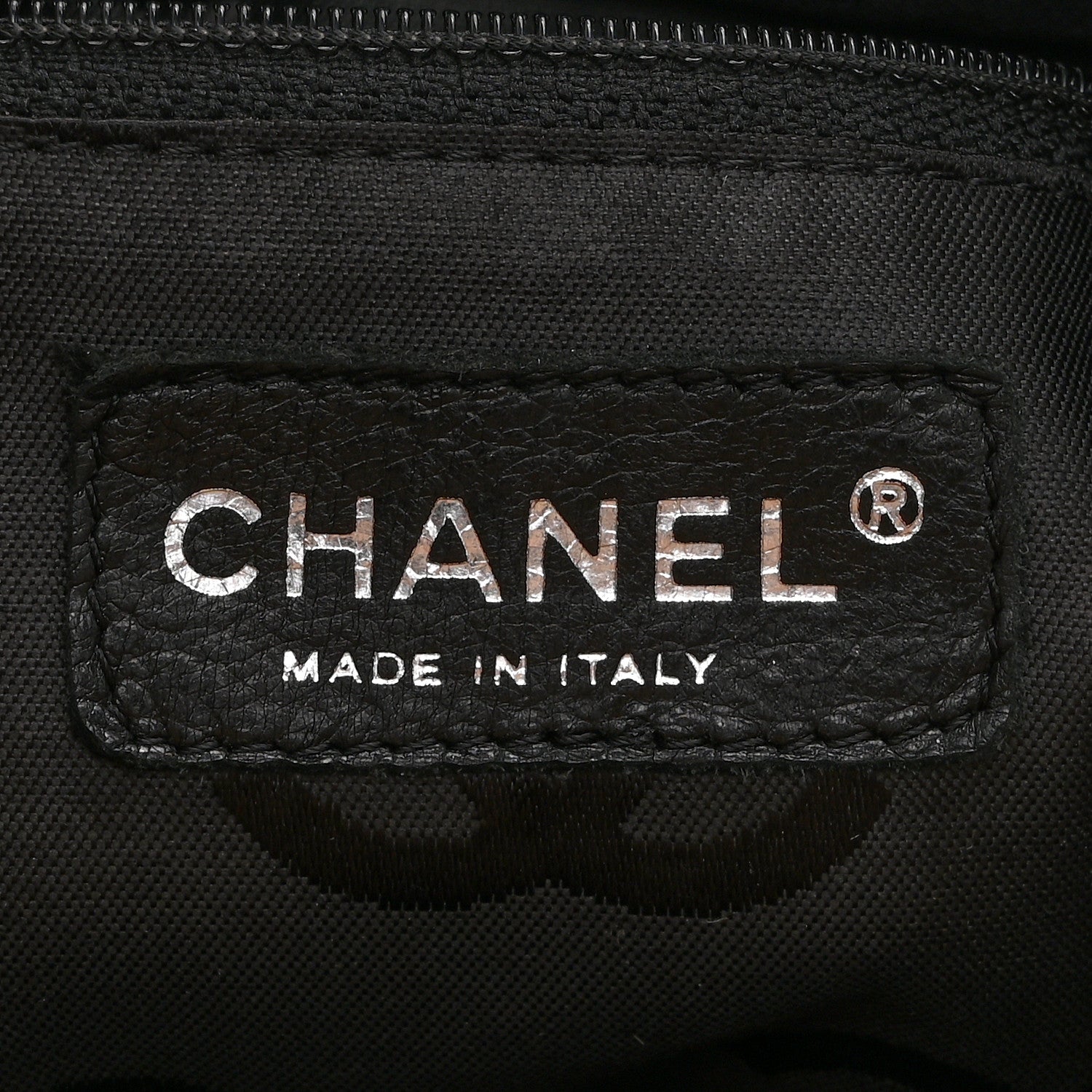 Chanel Calfskin Quilted Medium Cambon Tote Beige Black 6 of 10