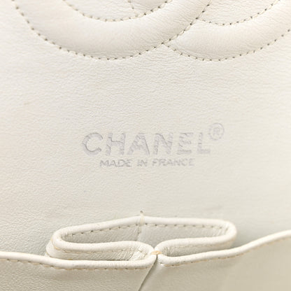 Chanel Patent Quilted Medium Double Flap Yellow 6 of 21