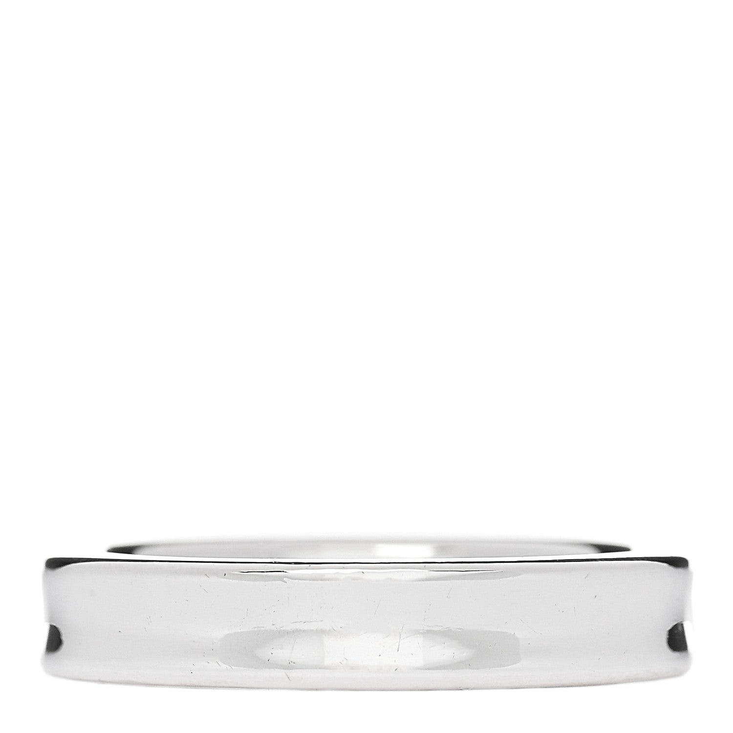 Tiffany Sterling Silver Narrow 1837 Band Ring 51 5.75 3 of 4