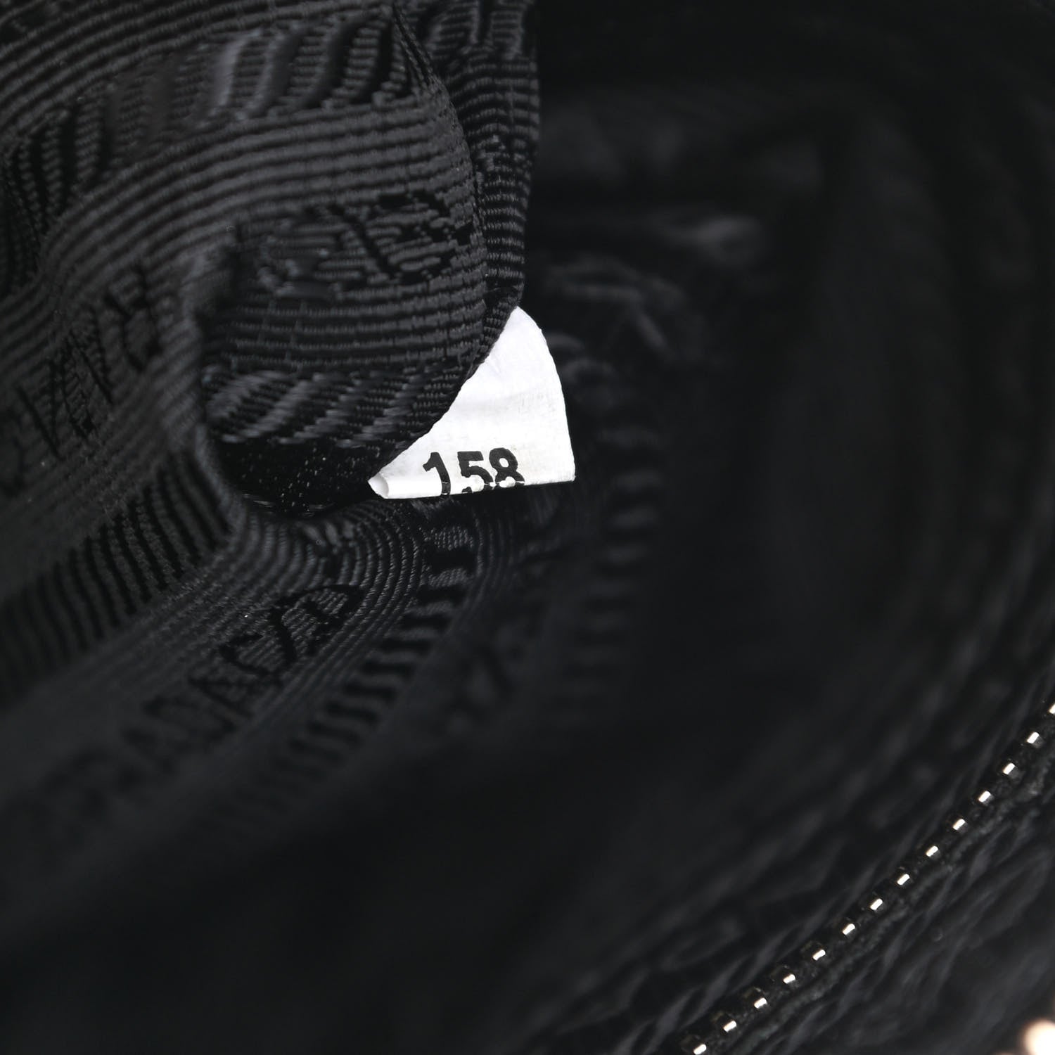 Prada Nylon Tessuto Impuntu Quilted Crossbody Bag Black 7 of 10