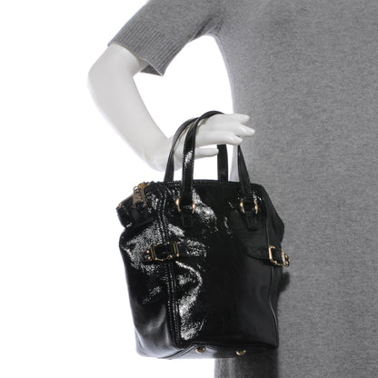 Saint Laurent Patent Mini Downtown Black 2 of 7