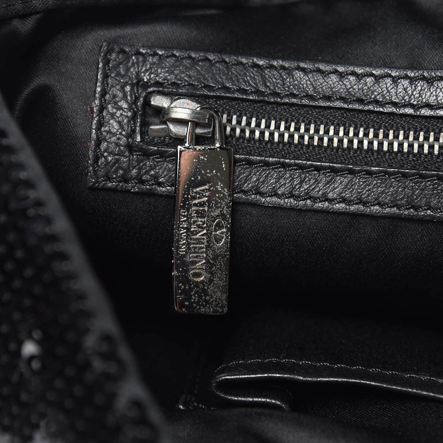 Valentino Garavani Sequin Petale Tote Black 16 of 16