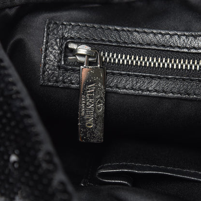 Valentino Garavani Sequin Petale Tote Black 16 of 16