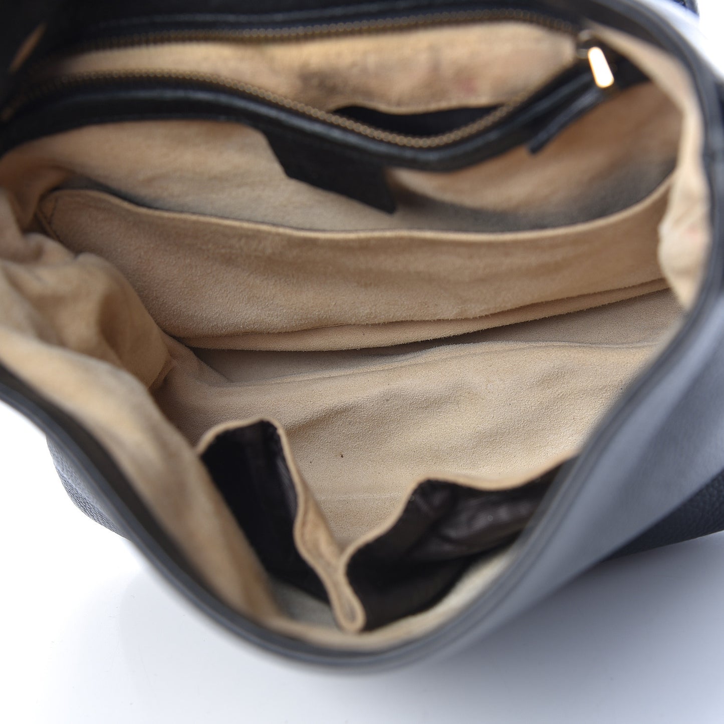Cellarius Calfskin Medium 1973 Shoulder Bag Black