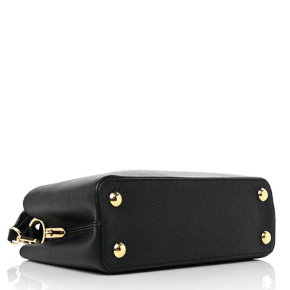 Louis Vuitton Taurillon Enamel Chain Capucines BB Black Multicolor 4 of 8