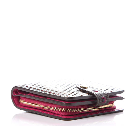 Louis Vuitton Monogram Perforated Compact Zipped Wallet Fuchsia 10 of 10