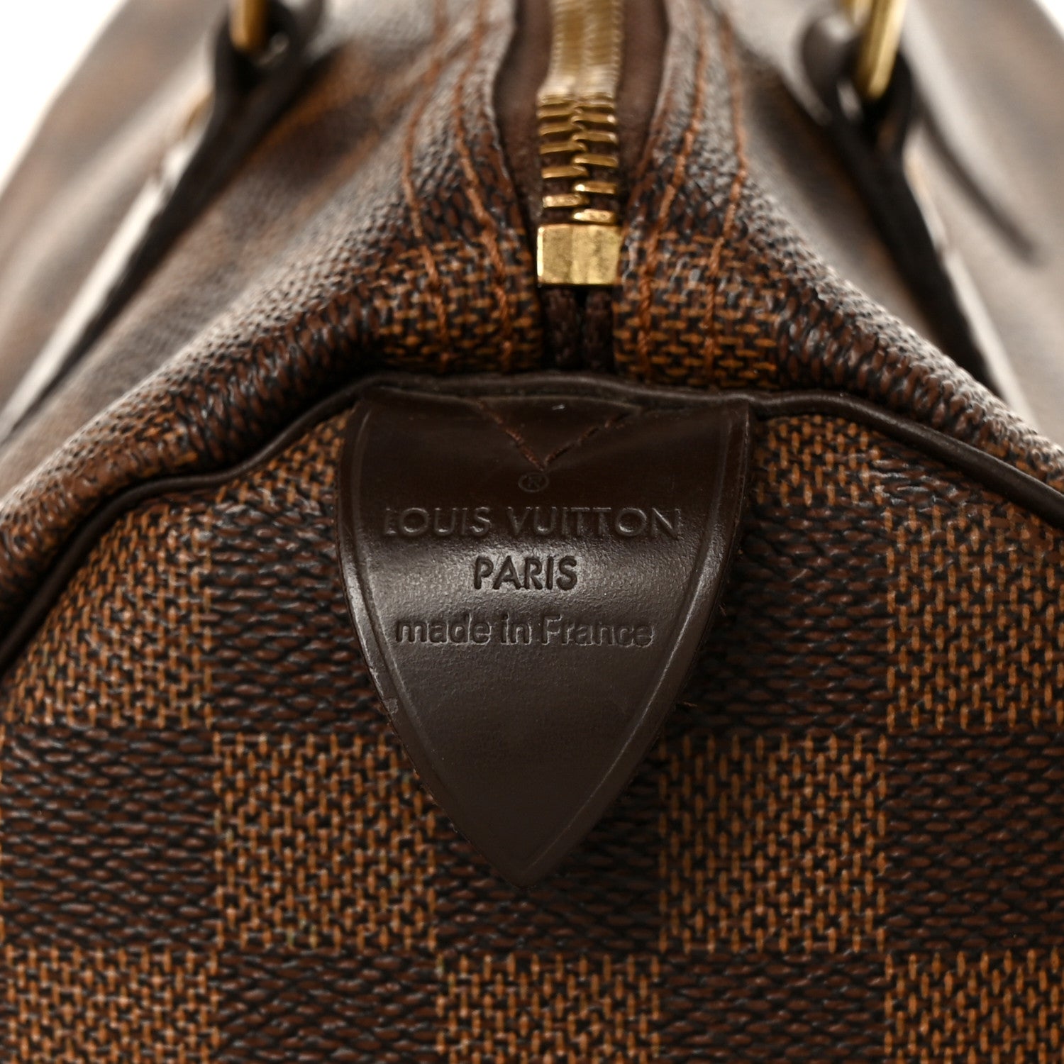Louis Vuitton Damier Ebene Speedy 30 7 of 10