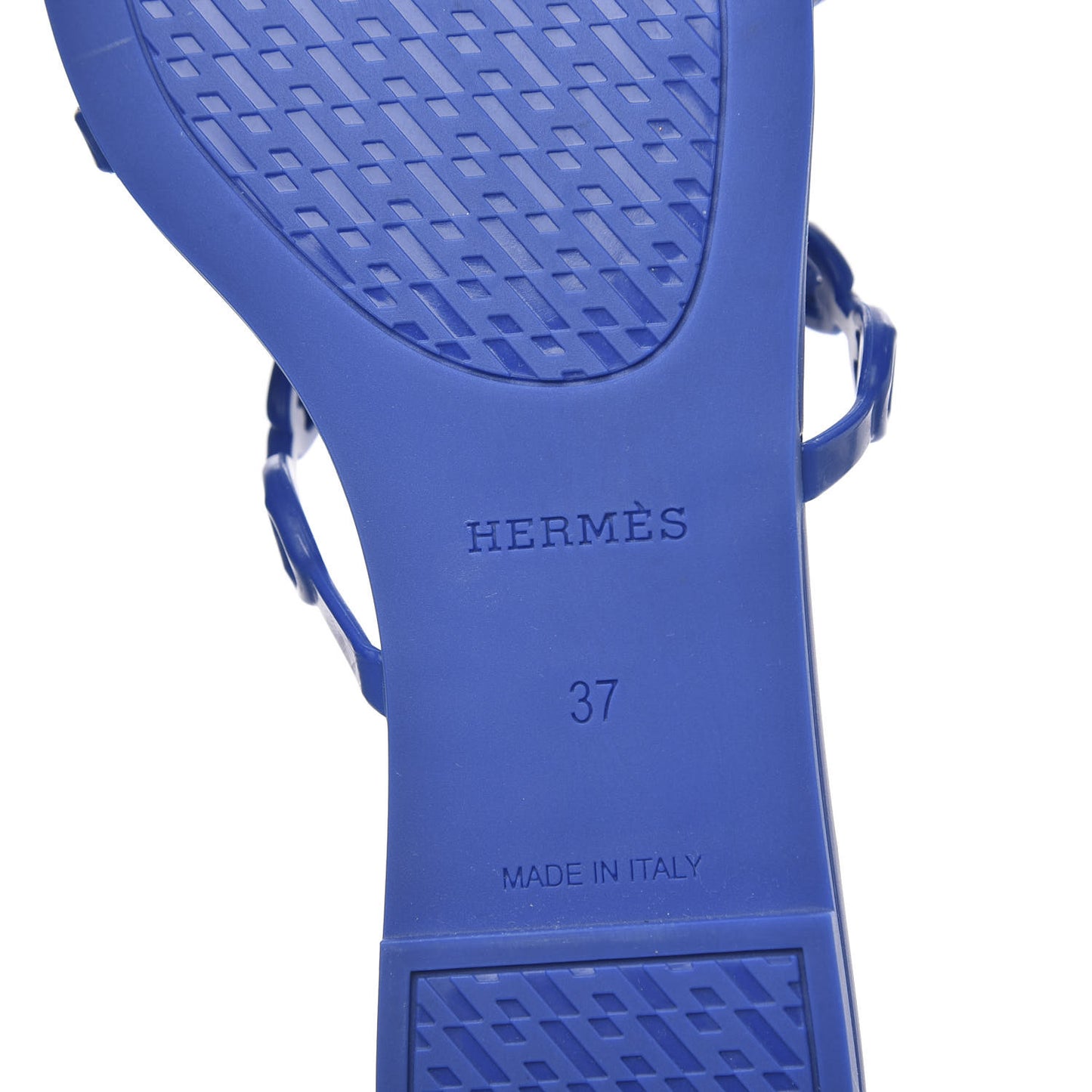 Rubber Chaine d'Ancre Rivage Sandals 37 Bleu Smalt