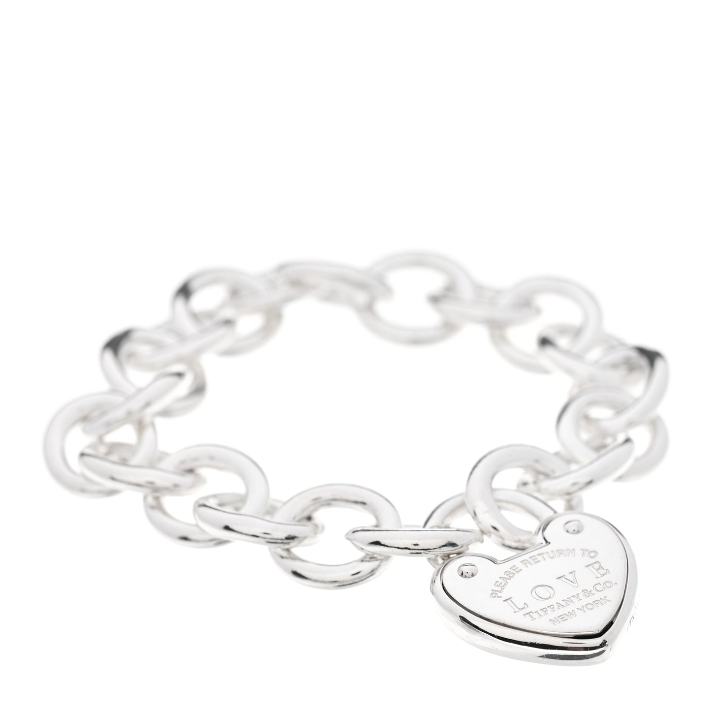 Sterling Silver Return to Tiffany Love Lock Bracelet