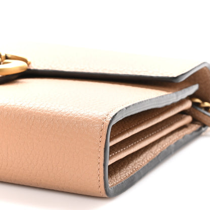 Gucci Cellarius Calfskin GG Marmont Chain Wallet Rosy Phard 11 of 11