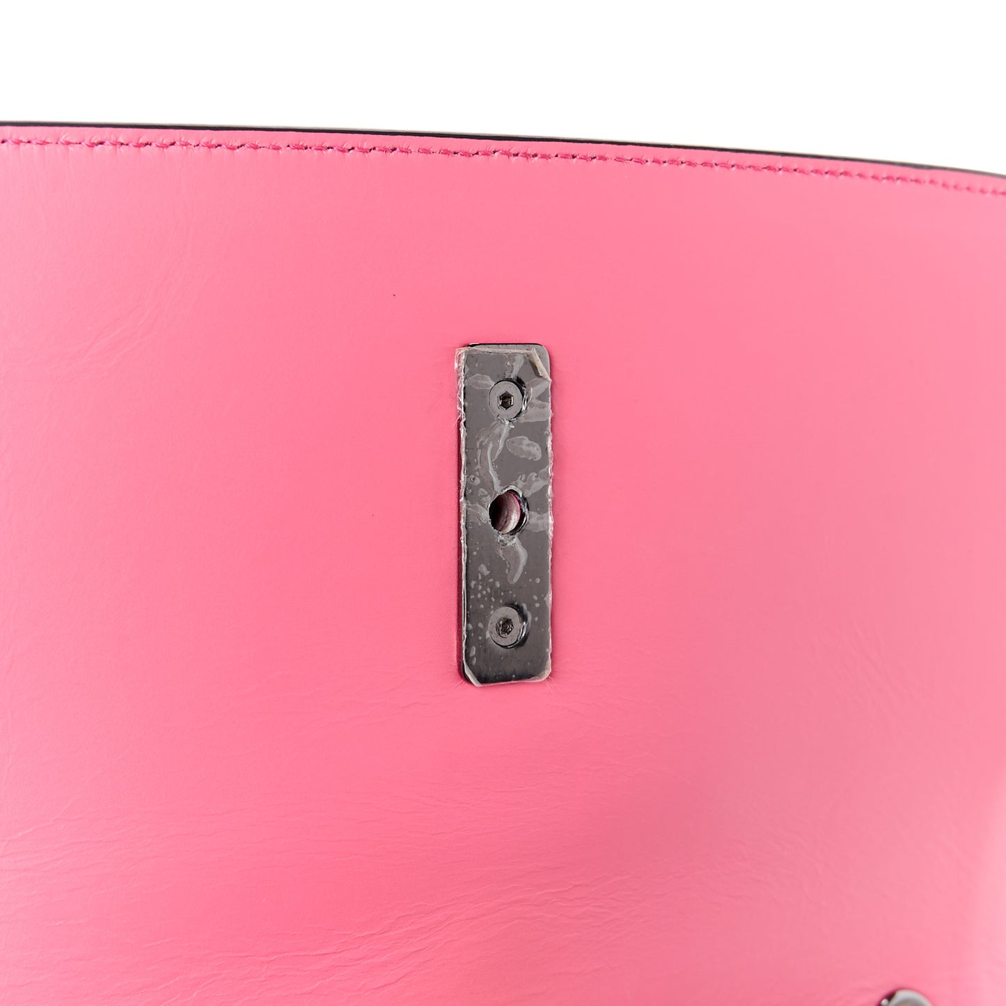 Calfskin Small Sweet Charity Shoulder Bag Pink