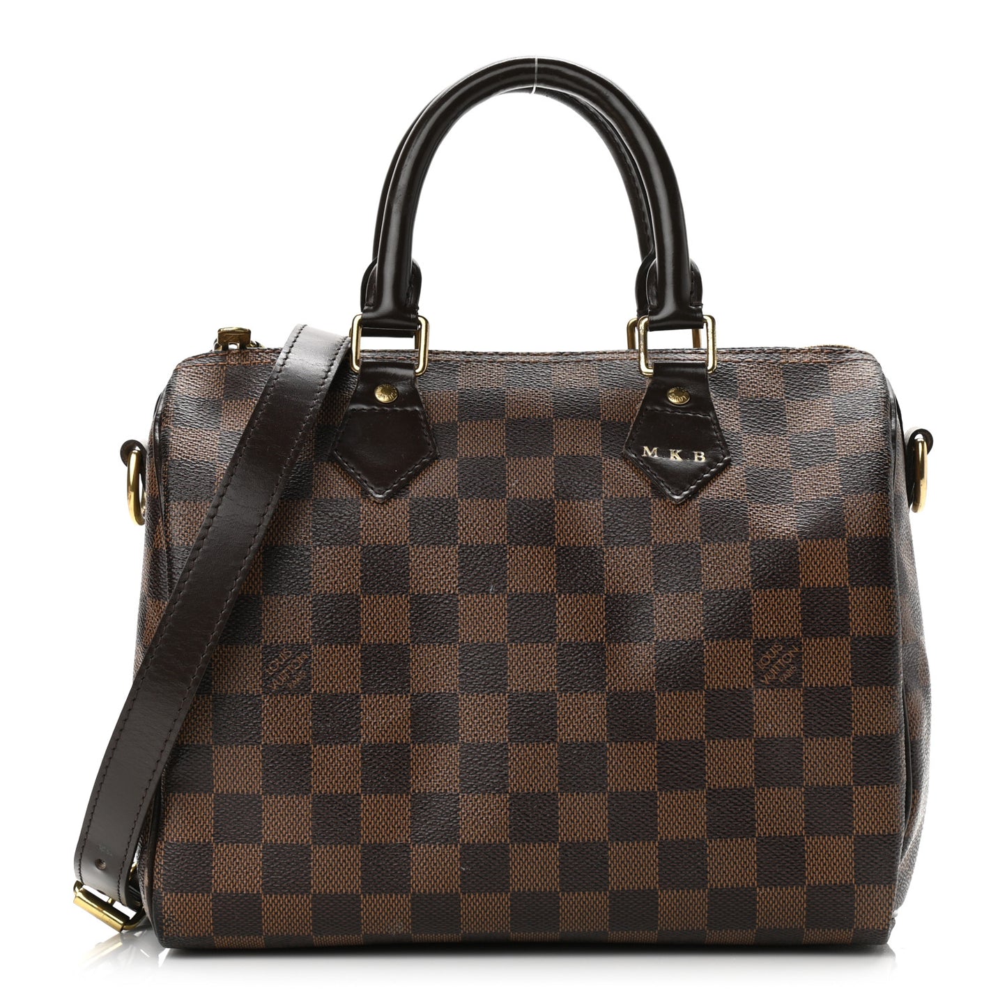 Damier Ebene Speedy Bandouliere 25