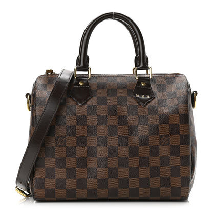 Louis Vuitton Damier Ebene Speedy Bandouliere 25 1 of 12