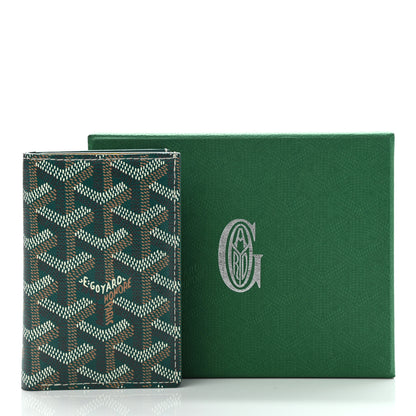 Goyard Goyardine Saint Pierre Card Holder Green 8 of 8